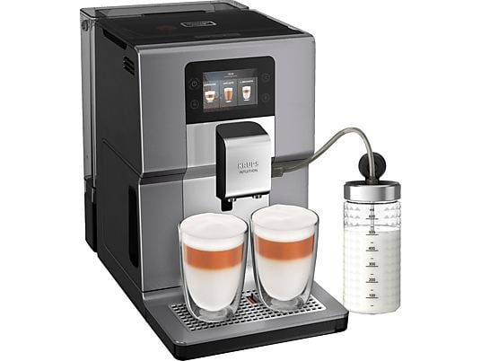 KRUPS EA 875 E Intuition Preference+ Kaffeevollautomat Silber