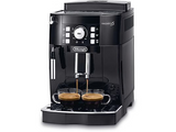 DELONGHI Magnifica S ECAM21.116.B - 5 Kaffeespezialitäten, kompakt, elegantes Design, Direktwahltasten, leichte Bedienung, Kaffeevollautomat Schwarz