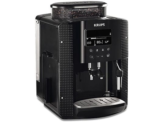 KRUPS EA 8150 SCHWARZ Kaffeevollautomat Schwarz