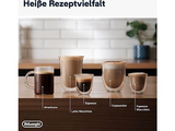 DELONGHI La Specialista Arte EC9155.MB - 8 Mahlgrade und vorprogrammierte Kaffee-Rezepte, Siebträger Espressomaschine Edelstahl/Schwarz