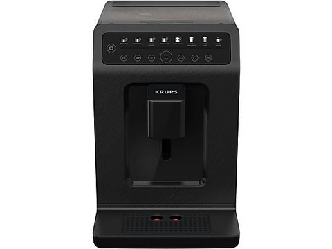 KRUPS EA897B Evidence ECOdesign Kaffeevollautomat Schwarz mit Schiefer-Optik