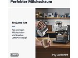DELONGHI La Specialista Arte EC9155.MB - 8 Mahlgrade und vorprogrammierte Kaffee-Rezepte, Siebträger Espressomaschine Edelstahl/Schwarz