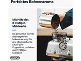 DELONGHI La Specialista Arte EC9155.MB - 8 Mahlgrade und vorprogrammierte Kaffee-Rezepte, Siebträger Espressomaschine Edelstahl/Schwarz