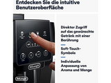 DELONGHI Magnifica Start Milk ECAM220.60.B - 4 Kaffeerezepte, cremiger Milchschaum, Direktwahltasten, einfache Bedienung, Kaffeevollautomat Schwarz